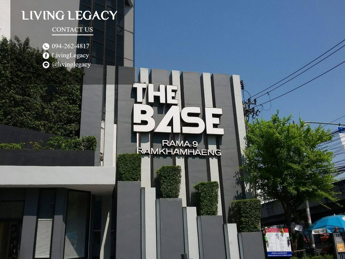 รูป TJ4KVE เช่าด่วน คอนโด The Base Rama 9 ชั้น 33 | 1 ห้องนอน 30 ตร.ม. | 14,000 บาท/เดือน | LINE: @livinglegacy - รูปที่ 2/10