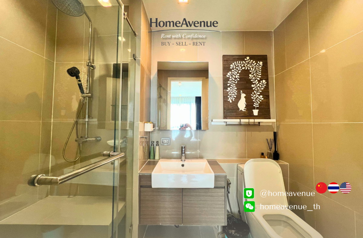 รูป Highlight✨ 1Bed 🚇 ใกล้MRT สุทธิสาร💥📲 Line: @homeavenue ⭐HA-2008 - รูปที่ 9/9