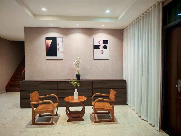 รูป ปล่อยเช่า Grand Bangkok Boulevard สาทร–กัลปพฤกษ์ บ้านเดี่ยวหรู 5 ห้องนอน Pet Friendly พร้อมเข้าอยู่ - รูปที่ 15/21