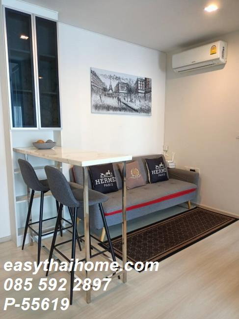 รูป P-55619 ✨ แต่งครบพร้อมอยู่ ให้เช่าคอนโด Life Sukhumvit 48 (2 นอน 42 ตร.ม.) ชั้น 12A วิวเมือง ใกล้ BTS พระโขนง Line ID: @easythaihome 085-592-2897 - รูปที่ 6/10