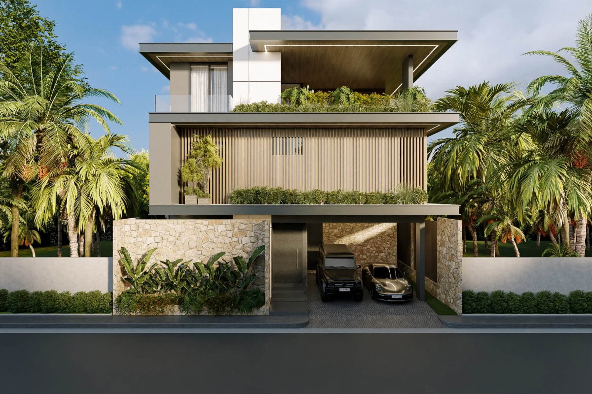 Exclusive Luxury 3-Storey Pool Villa 6 Beds with Private Elevator near Jomtien Beac