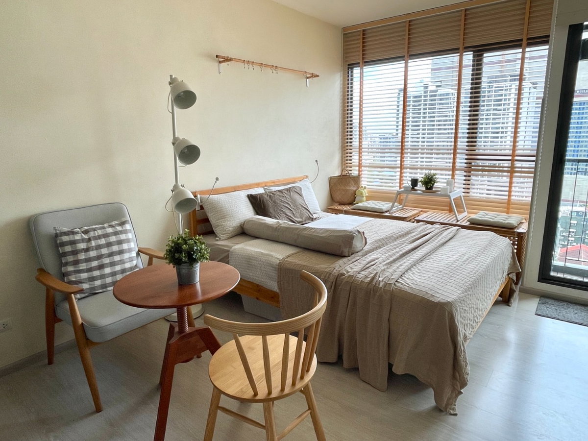 รูป ❤️💙(For Rent) RHYTHM Asoke1💛 ใกล้ มศว.🚝 MRT Rama 9 - รูปที่ 1/8