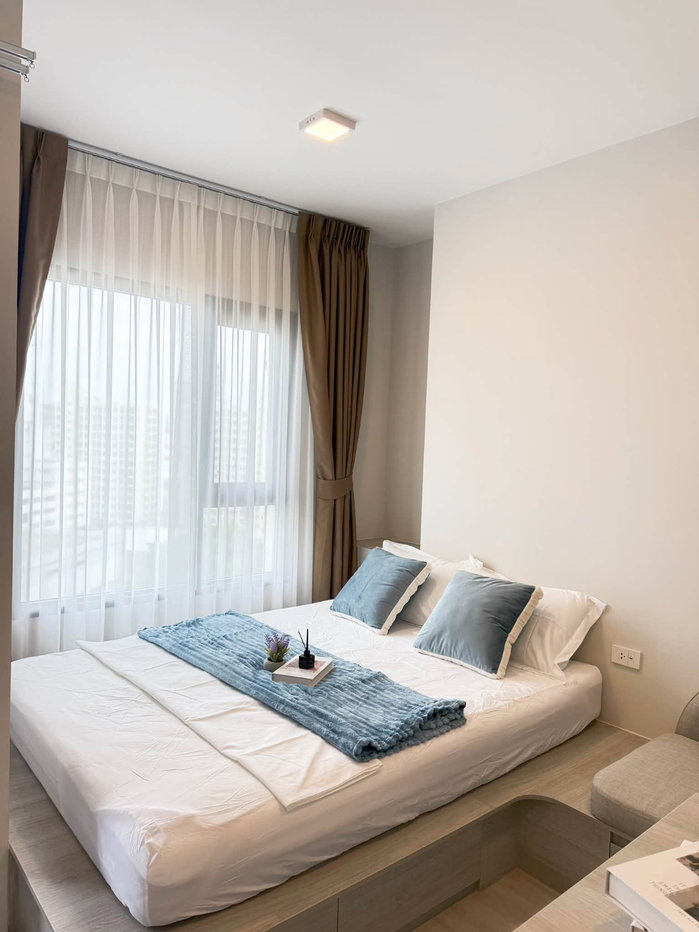 picture COBE Ratchada - Rama 9: Brand new, never-rented studio apartment with 1 bathroom. 📍 Size: 26 sq.m. 📍 Floor 11, Building E. - 1/8