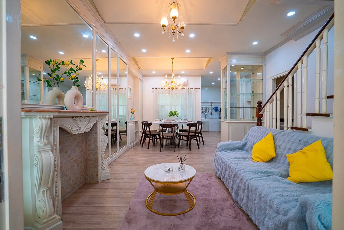 picture Code: 26KJ4041  for rent Baan Klang Krung Grande Vienna Rama 3 🔥🔥 Line ID: @kjcondo (with @)🔥🔥 - 7/19