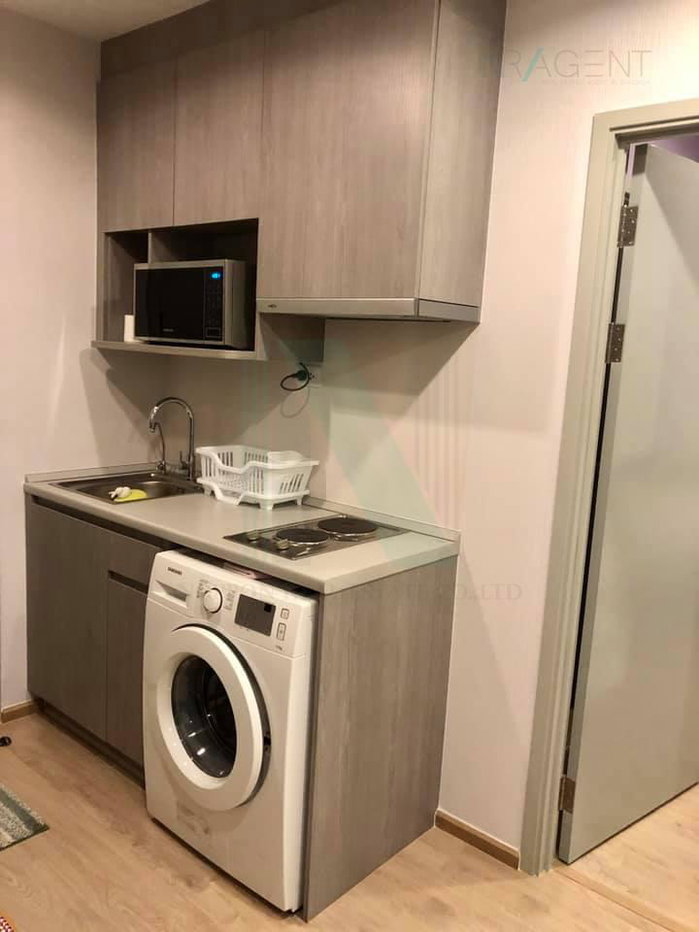 รูป ให้เช่าคอนโด ไอดีโอ วุฒากาศ อาคาร 1 ชั้น 27 1 ห้องนอน ขนาด 30.00 ตรม ใกล้ โรงพยาบาลพญาไท 3 - รูปที่ 7/8