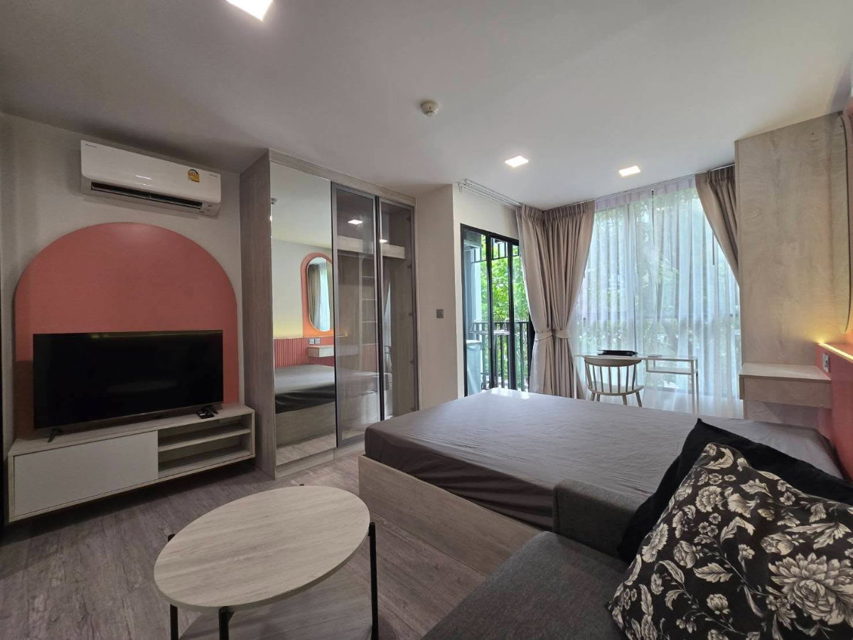 รูป AS2265 ให้เช่าคอนโด Atmoz Tropicana บางนา ห้องสวย พร้อมเครื่องใช้ไฟฟ้า เฟอร์นิเจอร์ครบ - รูปที่ 2/10