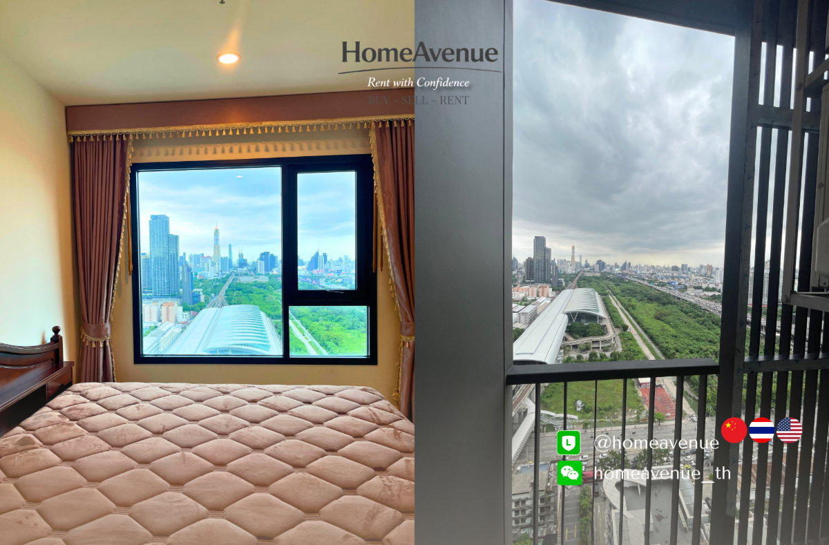 รูป อัปเดต ส.ค. 🔥 ห้องสุดท้าย✨ 1Bed 🚇 ใกล้MRT เพชรบุรี💥📲 Line: @homeavenue ⭐HA-1566 - รูปที่ 5/6