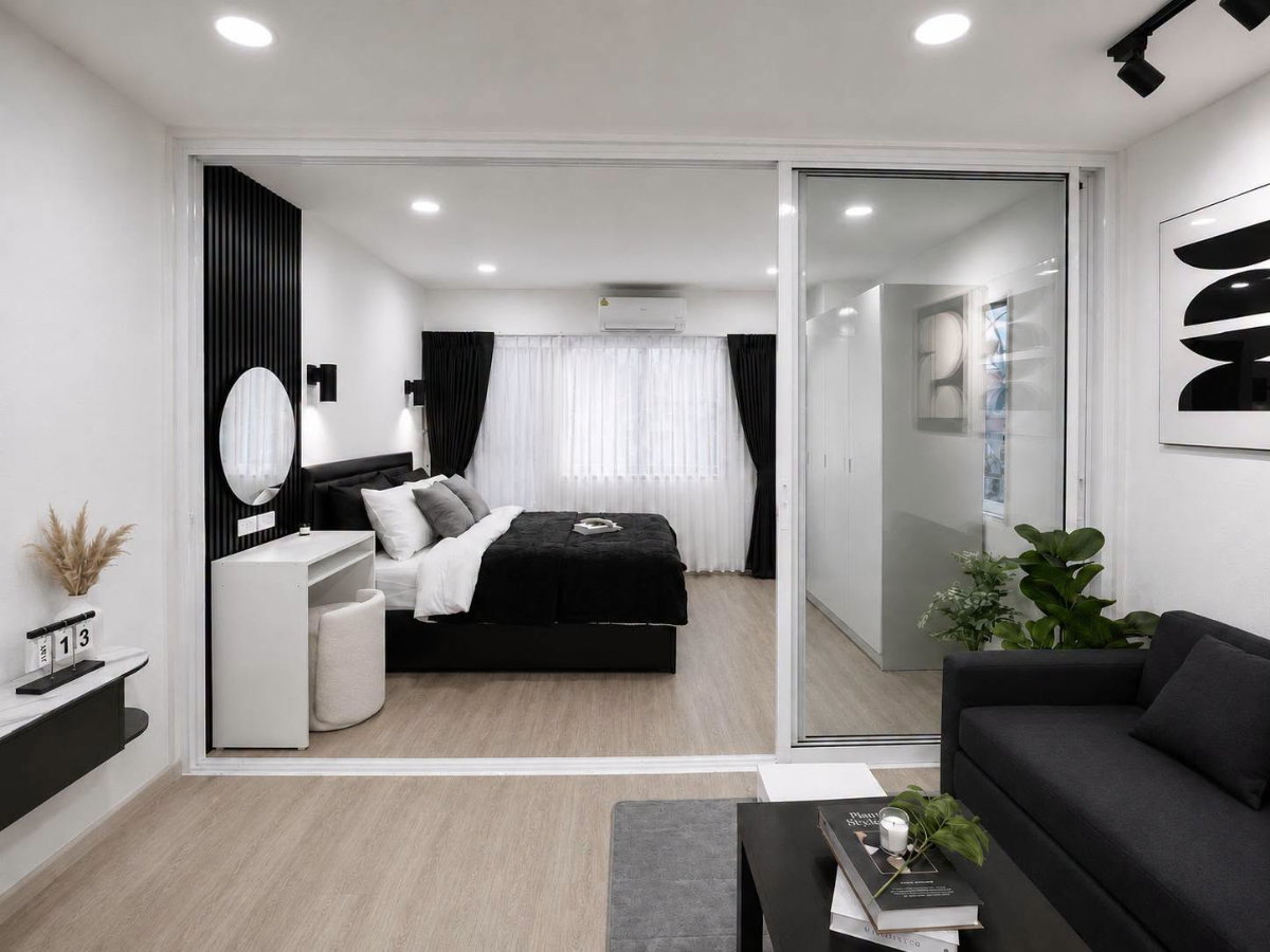 รูป PP26080007 ให้เช่า Regent Home Wutthakat รีเจ้นท์ โฮม วุฒากาศ 1นอน1น้ำ ชั้น12 อาคารA ราคา10,500บ./ด. - รูปที่ 6/15
