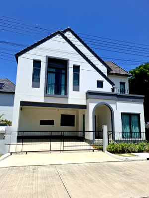 บ้านเดี่ยว บางเสาธง สมุทรปราการ : บ้านเดี่ยว 61.4 ตร.วา โครงการ สราญสิริ บางนา สมุทรปราการ บางเสาธง สมุทรปราการ 8.7M