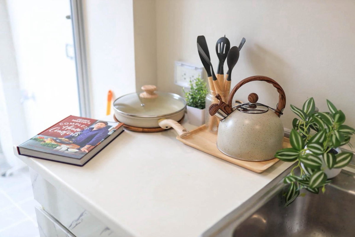 รูป JOKE030826 ขายด่วน! คอนโดราคาดี The Kith สุขุมวิท 113** **แต่งครบ พร้อมอยู่ ราคาเพียง 1.19 ล้านบาท** - รูปที่ 5/19