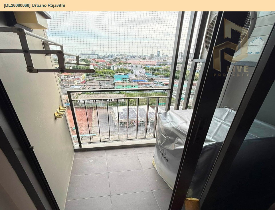 รูป DL26080068 ให้เช่าคอนโด เออร์บาโน ราชวิถี (Urbano Rajavithi) ใกล้ MRT สิรินธร พร้อมเข้าอยู่ โทรด่วน 0614453194 LineID @952jdxxk - รูปที่ 10/16