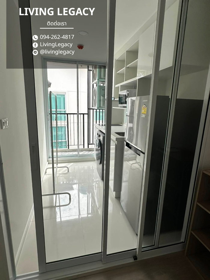 รูป TJ6JT8 เช่าด่วน คอนโด Chateau In Town Ratchayothin 1 ห้องนอน 29.56 ตร.ม. ชั้น 8 พร้อมเฟอร์นิเจอร์ครบ จบที่ 15,000 บาท/เดือน - รูปที่ 7/7