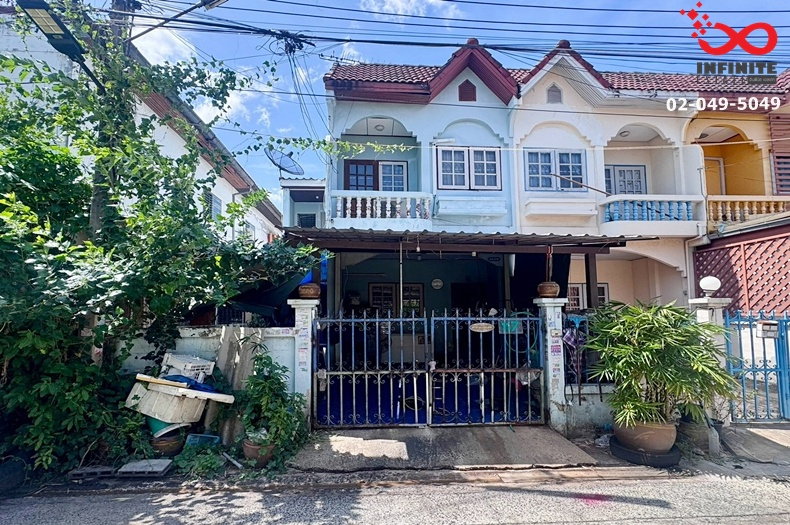 รูป ขายทาวน์เฮาส์ 2 ชั้น 24 ตร.ว. หมู่บ้านรังสิกร รามอินทรา - พระยาสุเรนทร์ 13 ใกล้รถไฟฟ้าสายสีชมพู สถานีบางชัน ขายถูก - รูปที่ 2/8