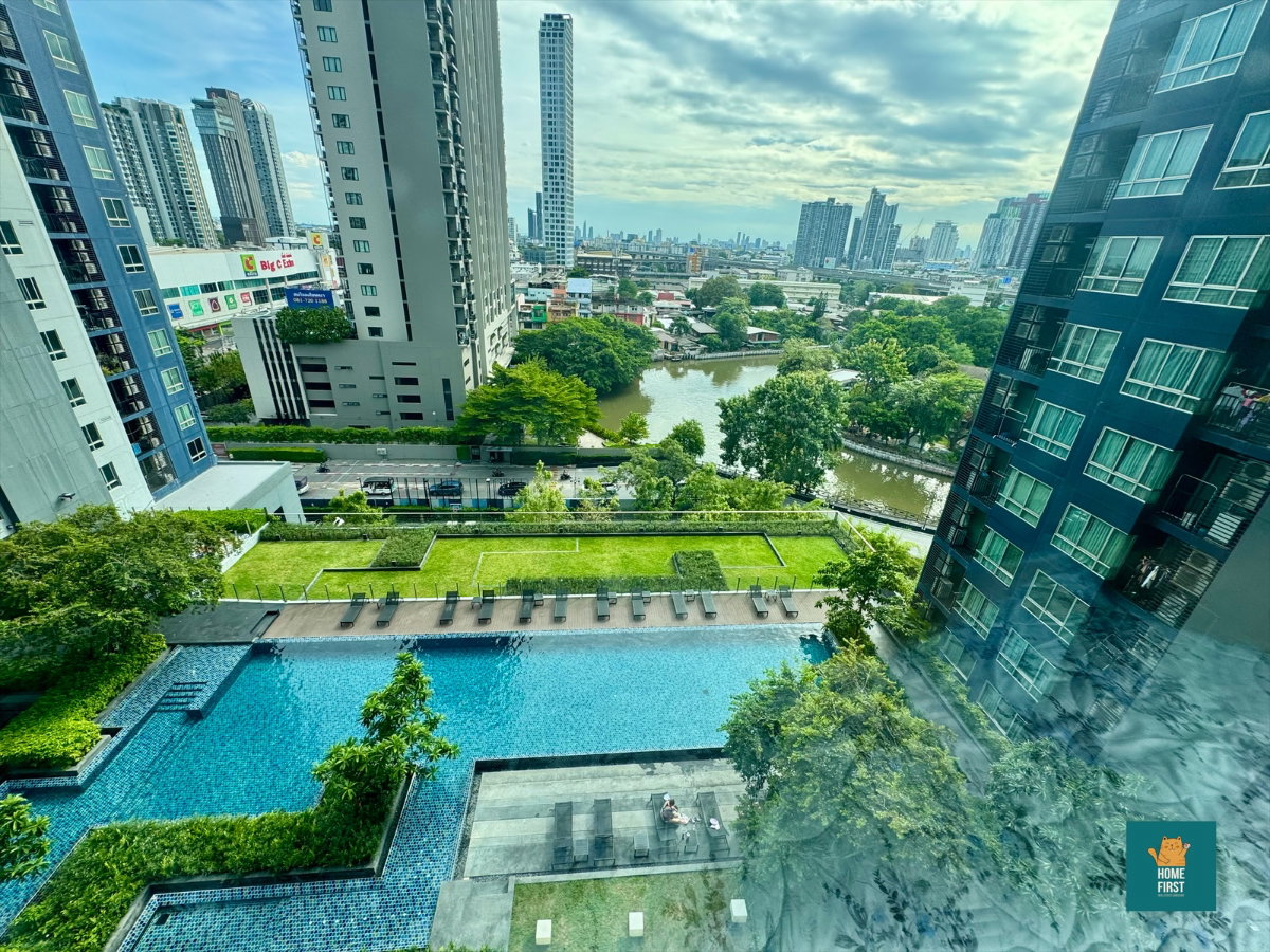 รูป Rent The base สุขุมวิท 77 เฟอร์ครบ 30ตรม. 1นอน 15000 บาท - รูปที่ 9/9