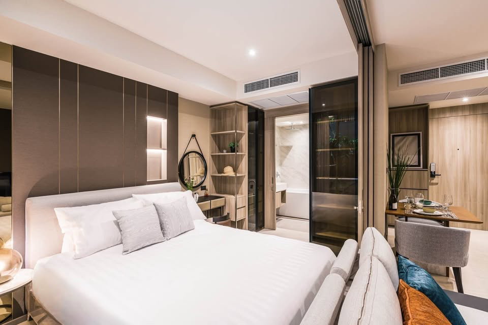 รูป [VR0630] 🔥 27,000/เดือน | FYNN Sukhumvit 31 ขนาด 36 ตร.ม. มีสวนส่วนตัว ระเบียงใหญ่ มีรถรับ-ส่ง BTS อโศก ใกล้ มศว.! 🔥 - รูปที่ 5/11