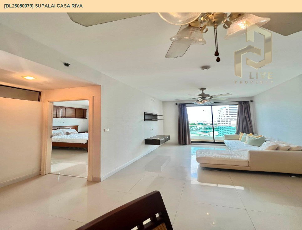 รูป DL26080079 ให้เช่าคอนโด ศุภาลัย คาซ่า ริวา (Supalai Casa Riva) ใกล้ พร้อมเข้าอยู่ โทรด่วน 0653619502 LineID @952jdxxk - รูปที่ 4/8