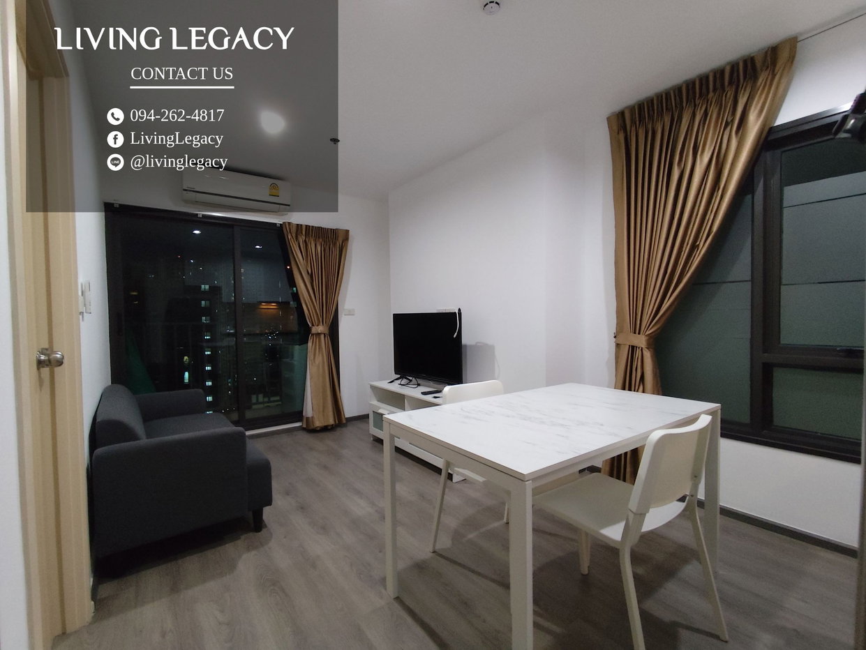 รูป ST2DPN เช่าด่วน คอนโด Rich Park @ Triple Station 35 ตร.ม. | ชั้น 23 | 1 นอน 1 น้ำ | 15,000 บาท/เดือน | LINE: @livinglegacy - รูปที่ 11/15