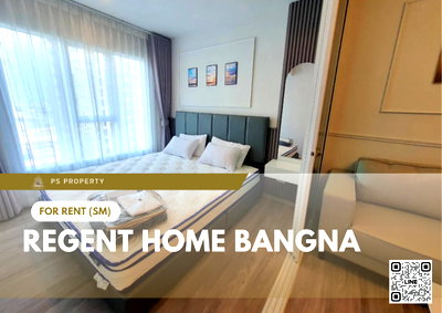 Condos for rent : For rent 📍 Regent home bangna 📍 Fully furnished and equipped, near BTS Bangna