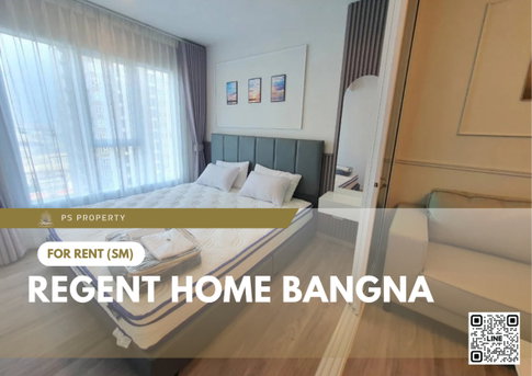 For rent 📍 Regent home bangna 📍 Fully furnished and equipped, near BTS Bangna