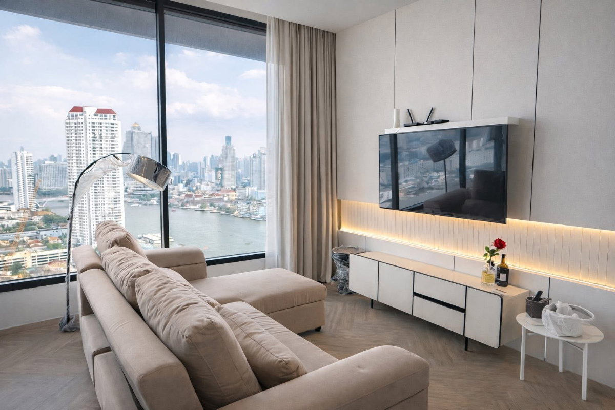 picture For Rent Chapter Charoennakorn Riverside | 2BR River & ICONSIAM View | THB 55,000 - 2/24