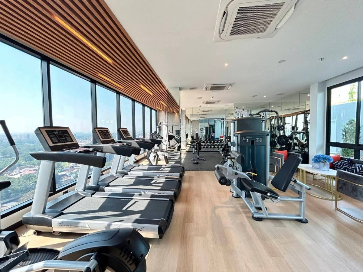 รูป ให้เช่า The Astra Sky River Condo สองห้องนอน – ย่านช้างคลาน ใจกลางเมืองเชียงใหม่ พร้อมเข้าอยู่ เฟอร์ฯครบ (R1405) T.0946511456 - รูปที่ 11/13