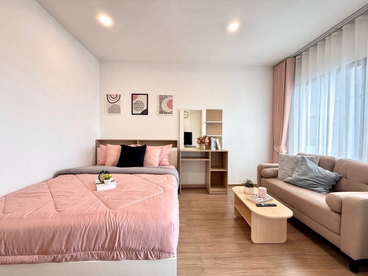รูป The Livin Phetkaseam | เดอะ ลิฟวิ่น เพชรเกษม ห้องใหม่ แต่งครบสวยสไตล์มินิมอล ลากกระเป๋าเข้าอยู่ได้เลย - รูปที่ 4/10