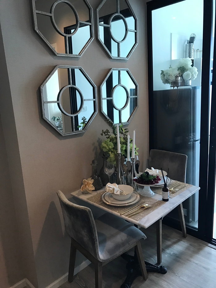 รูป ให้เช่าคอนโดใกล้BTSปากน้ำ Knightsbridge sky river Ocen ชั้น 9 วิวแม่น้ำ เนื้อที่ 31.36 ตรม - รูปที่ 9/14