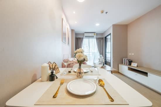 รูป ขายห้องแต่งใหม่ สวยมาก ลุมพินี เพลส บรมราชชนนี - ปิ่นเกล้า 32ตรม. 1ห้องรับแขกใหญ่ 1ห้องนอน เฟอร์ครบเพียง 1.95 MB ด่วน!! - รูปที่ 8/44