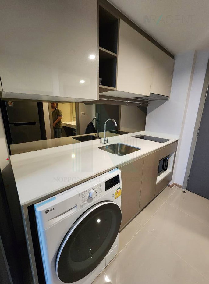 รูป 🔺 ให้เช่าคอนโด ไอดีโอ พระราม 9 - อโศก อาคาร 1 ชั้น 30 Duplex ขนาด 37 ตรม ใกล้ MRT พระราม 9 - รูปที่ 8/8