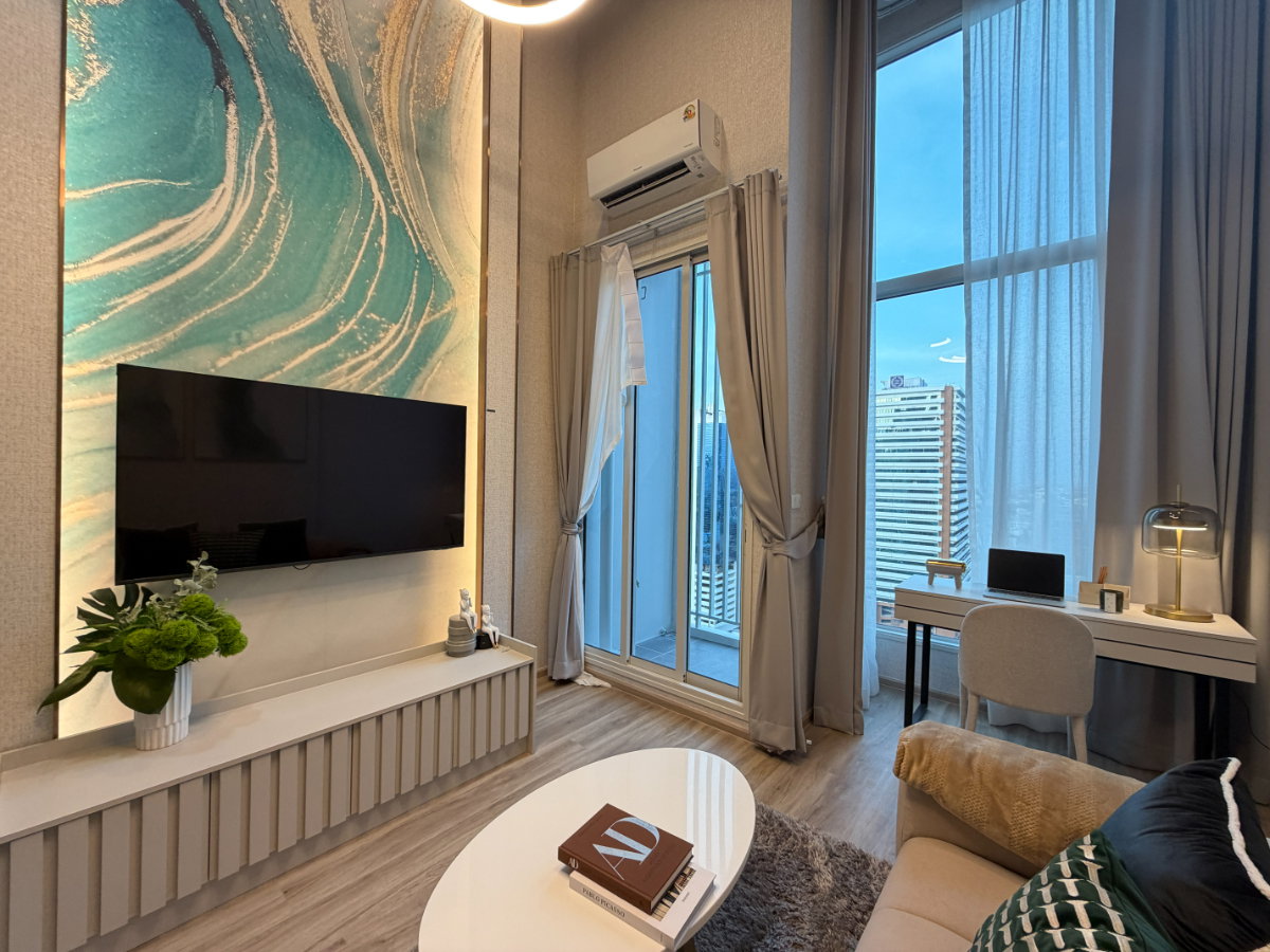 รูป Studio Hybrid Culture Thonglor สัมผัสชีวิตเหนือระดับ กับส่วนกลางดีไซน์สวยระดับพรีเมียม - รูปที่ 8/12