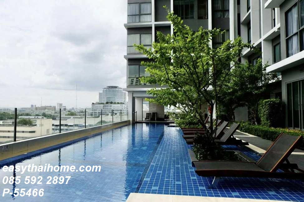 รูป P-55466 🏙️ ห้องกว้าง 2 นอน แต่งสวยครบ พร้อมเข้าอยู่ ให้เช่าคอนโด Ideo Mobi Phayathai ใกล้ BTS พญาไท Line ID: @easythaihome 085-592-2897 - รูปที่ 3/5
