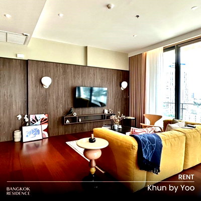 คอนโดให้เช่า : เช่าคอนโด 🚀 Khun by Yoo 2นอน 98ตร.ม. 165k💎ห้องแต่งสวย กว้างพิเศษ ใกล้ BTS ทองหล่อ 