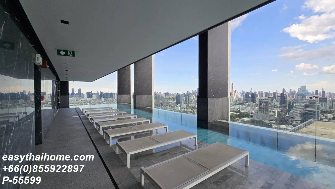 รูป P-55599 ให้เช่า โนเบิล อราวน์ อารีย์  | วิวเมือง | เฟอร์นิเจอร์ครบ | ใกล้ BTS อารีย์ | พร้อมเข้าอยู่ 📞 Line ID: @easythaihome | 085-592-2897 - รูปที่ 3/15