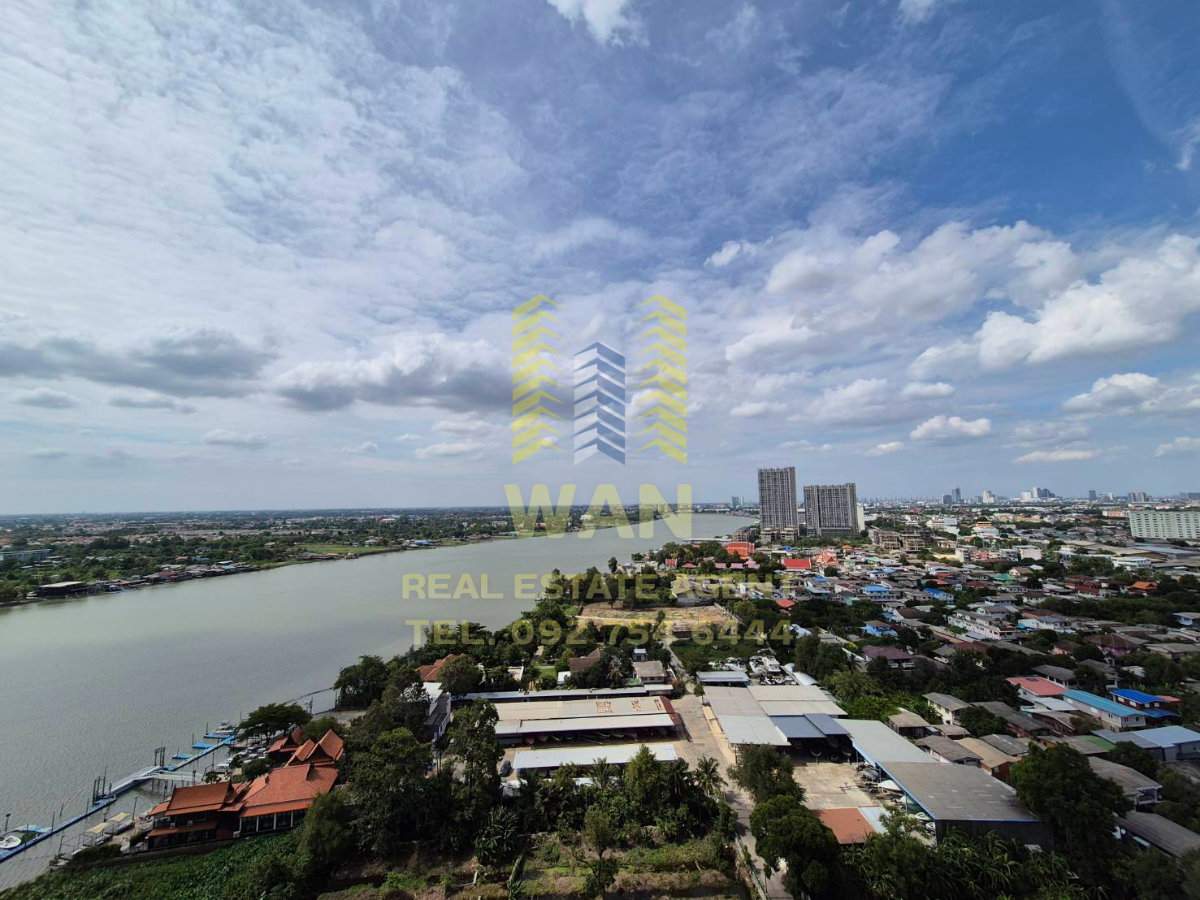 รูป ให้เช่า The politan aqua ชั้น 20 ขนาด 30 ตร.ม. ห้องมุม แบบห้องนอนแยก วิวแม่น้ำ - รูปที่ 3/12