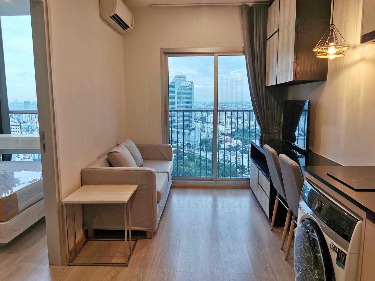 picture For Rent Condo NOBLE REVOLVE RATCHADA Building 1, Floor 37,1 bed room, Room size 26.00 sqm - 5/8