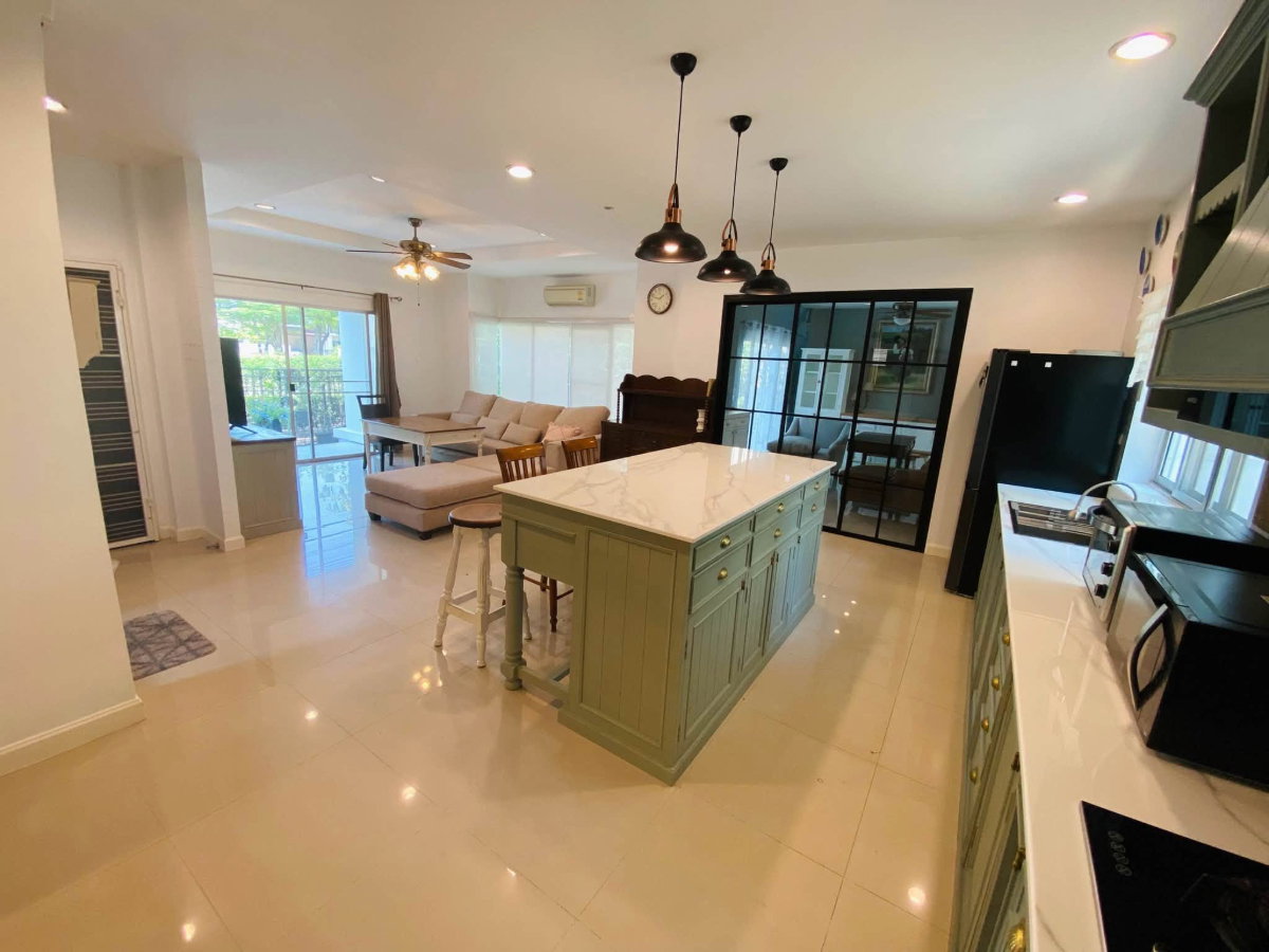 รูป RS7276 ให้เช่า บ้านเดี่ยว The Centro สุขุมวิท 113 บ้านแปลงสวยหน้าสวนและสระว่ายน้ำ ส่วนตัว ใกล้ BTS แบริ่ง - รูปที่ 8/50