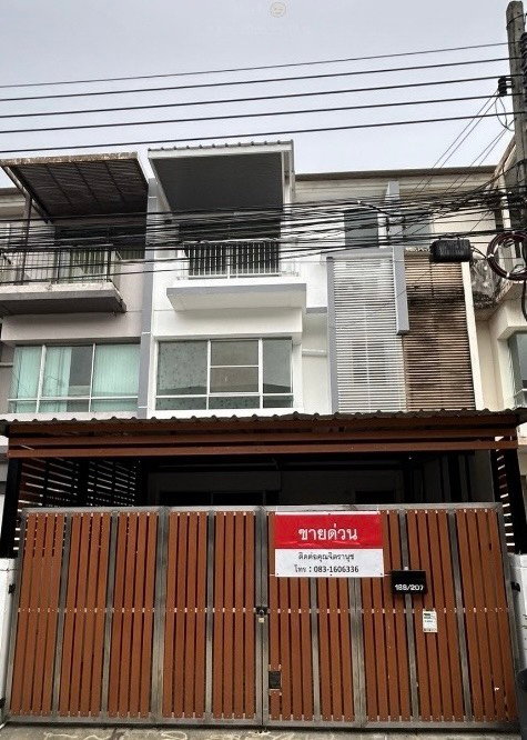 รูป ขายบ้านมือ 2 บ้านใหม่เทพารักษ์-วงแหวน ทำเลดี ใกล้ทางด่วน (สภาพดี ) สนใจโทร 083-1606336 - รูปที่ 1/15