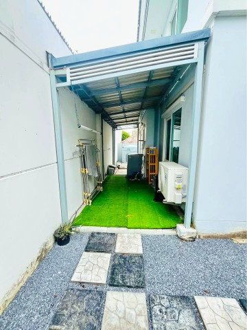 รูป บ้านเดี่ยวรพ.บางเสาธง 2.2 กม. ใกล้เอแบค บางนา 800 ม.  50ตร.ว.บ้านเดี่ยว 2 ชั้น 3นอน 2น้ำ 160ตร.ม. เฟอร์ฯ และเครื่องใช้ไฟฟ้าครบ  Villaggio - รูปที่ 8/8