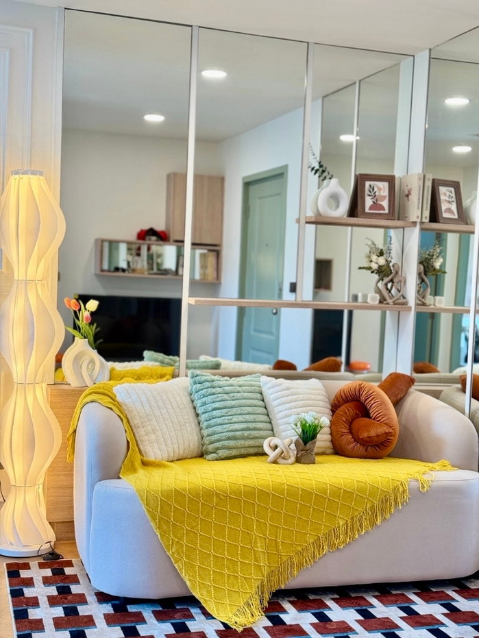 รูป ขาย icondo Sukhumvit 105 ห้องตกแต่งพร้อมอยู่ - รูปที่ 3/10