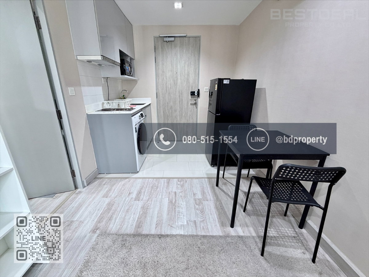 รูป Bestdeal ขายด่วน 1Bedroom  ราคาดีที่สุดในตึก พิเศษ 3.59 ล้านเท่านั้น ราคาต่ำกว่าตลาดหลายแสน "Ideo mobi rama9" ใกล้MRT และ เซ็นทรัลพระราม 9 เพียง 80 ม. - รูปที่ 9/13