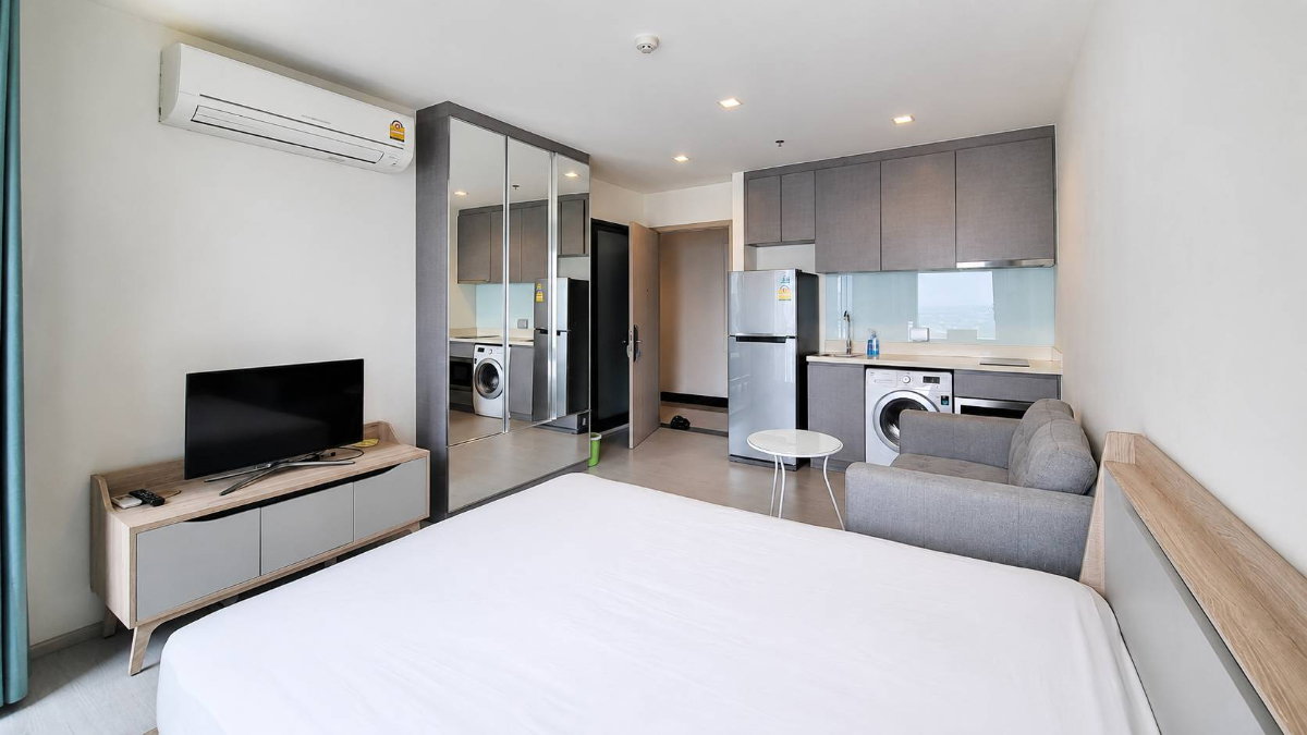 รูป Urgent 🔥ให้เช่า Rhythm Sukhumvit 36-38 ห้องสวยมาก ตกแต่งครบ ชั้นสูง วิวเมือง ราคาดี 💗 DS3969 | Line @Dstay - รูปที่ 3/4
