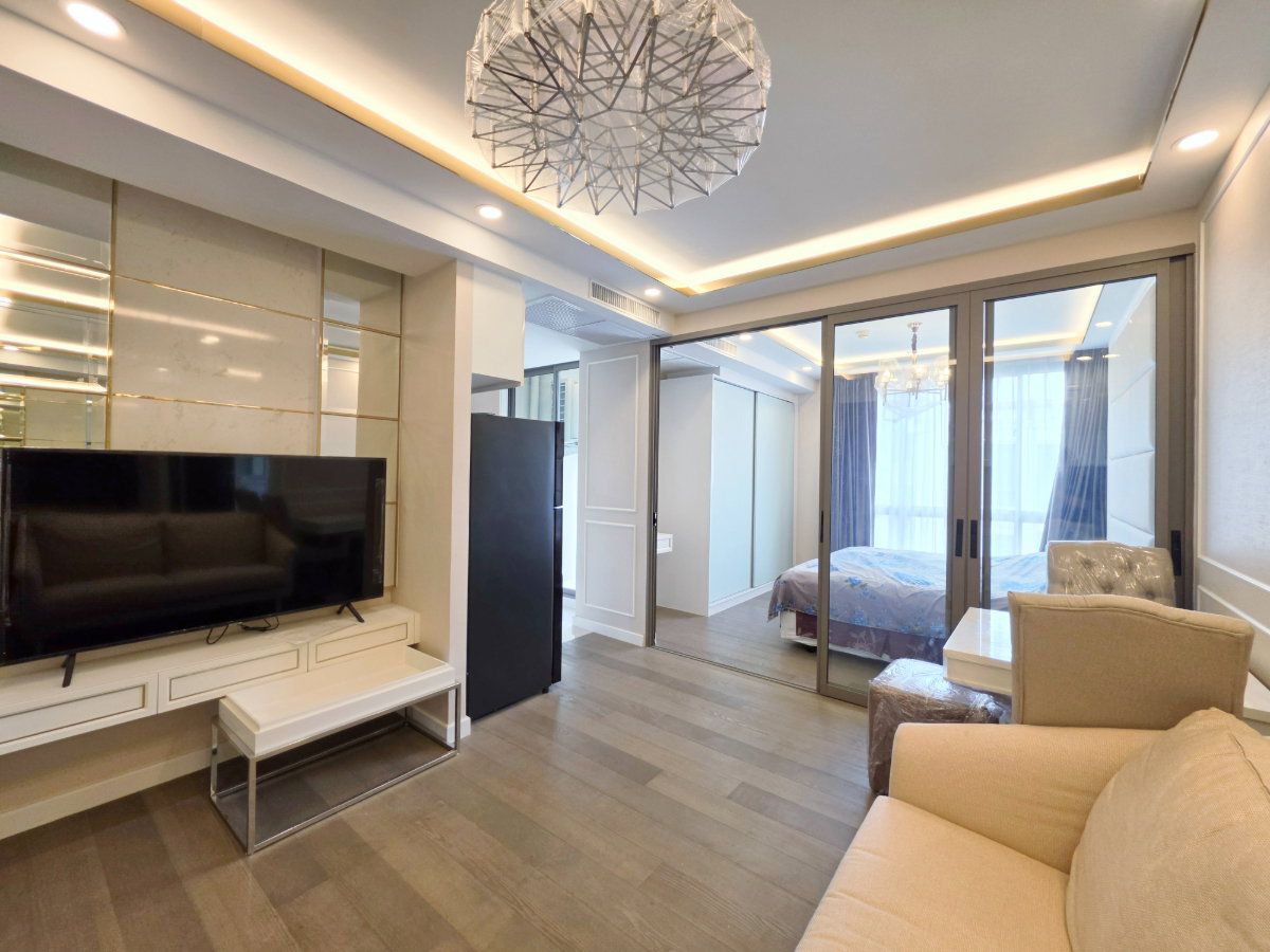 รูป ห้องแต่งสวย พร้อมราคาสุดคุ้ม!! คอนโด Amaranta Residence ใกล้ MRT ห้วยขวาง เพียง 150 เมตร - รูปที่ 3/12