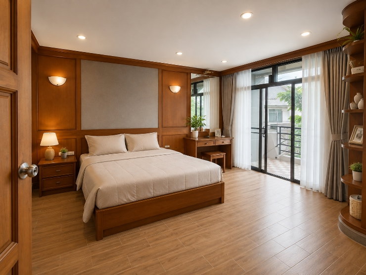 รูป For Rent (ให้เช่า) อาคาร4ชั้นเล่นระดับที่หายาก ซื้อพักอาศัย หรือ เปิดกิจการ ในพื้นที่นี้ พร้อมเฟอร์นิเจอร์ +แอร์ติดตั้งทุกห้อง พร้อมอยู่ - รูปที่ 19/34