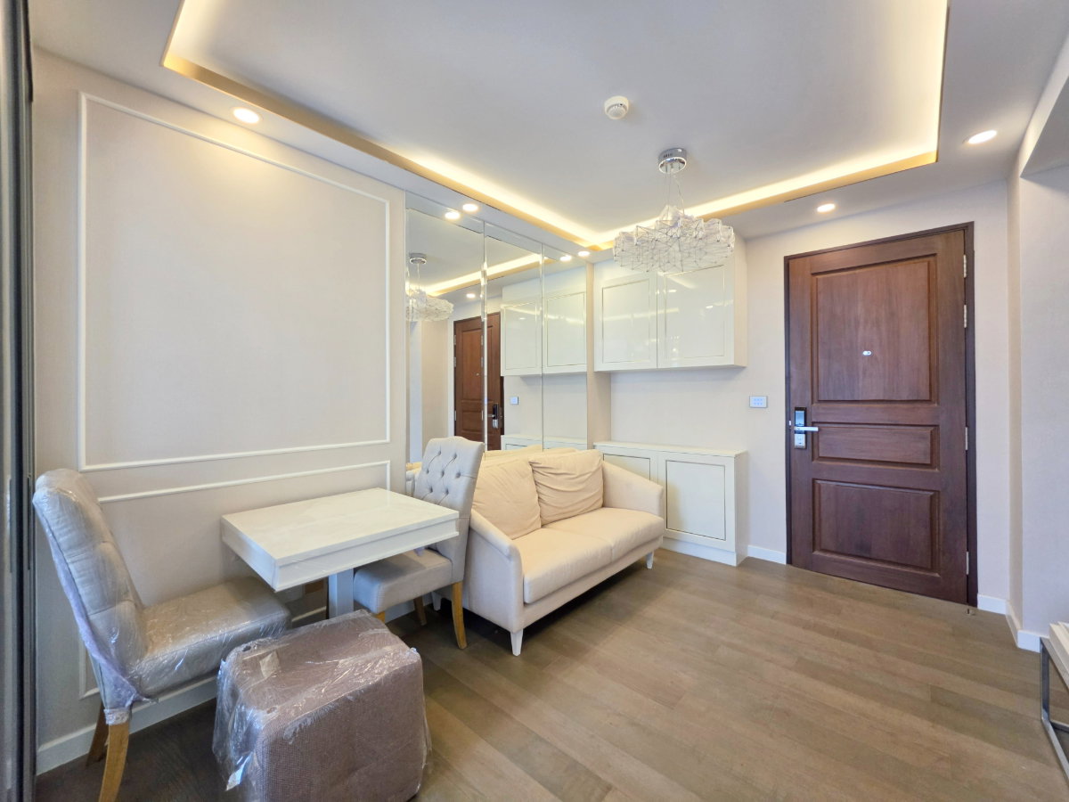 รูป ห้องแต่งสวย พร้อมราคาสุดคุ้ม!! คอนโด Amaranta Residence ใกล้ MRT ห้วยขวาง เพียง 150 เมตร - รูปที่ 6/12