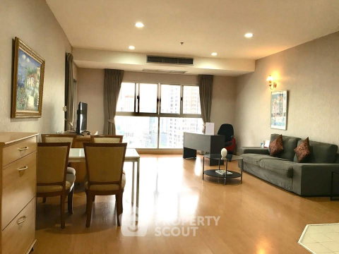 ห้องมุมชั้นสูง 2 ห้องนอน 120 ตร.ม. The Waterford Diamond Tower สุขุมวิท ใกล้ BTS พร้อมพงษ์ (ID 3155625)