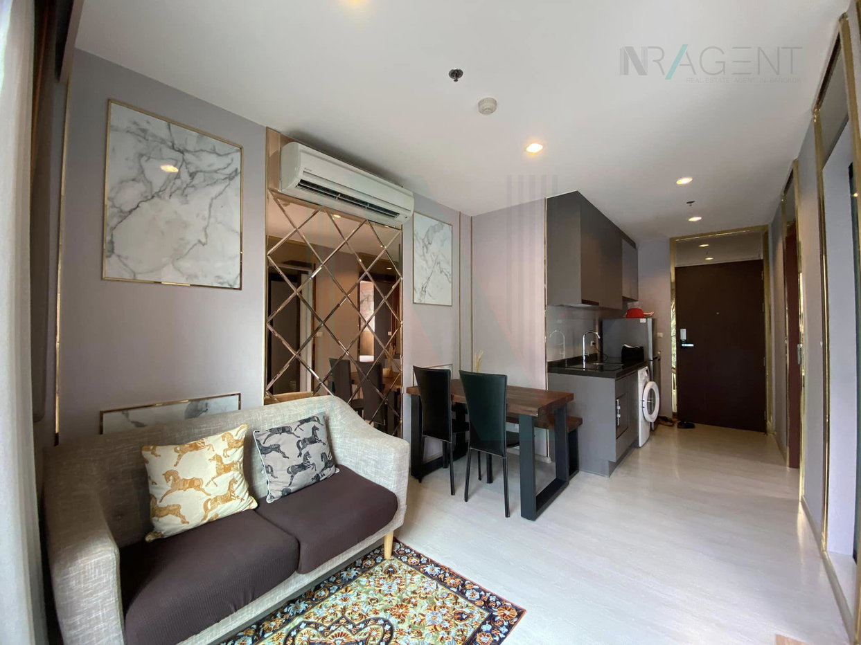 รูป 🚩 ให้เช่าคอนโด ริทึ่ม อโศก อาคาร 1 ชั้น 28 2 ห้องนอน ขนาด 42 ตรม ใกล้ เซ็นทรัล พระราม 9 - รูปที่ 3/8