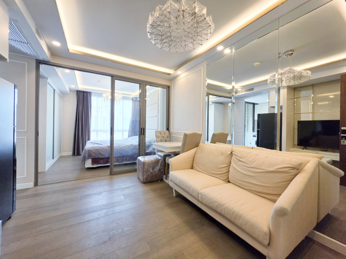 รูป ห้องแต่งสวย พร้อมราคาสุดคุ้ม!! คอนโด Amaranta Residence ใกล้ MRT ห้วยขวาง เพียง 150 เมตร - รูปที่ 2/12