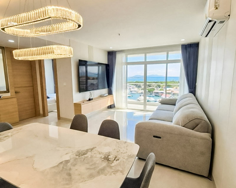 รูป Sea View Condo for Sale AD Condo Hyatt Wongamat Pattaya - รูปที่ 1/8