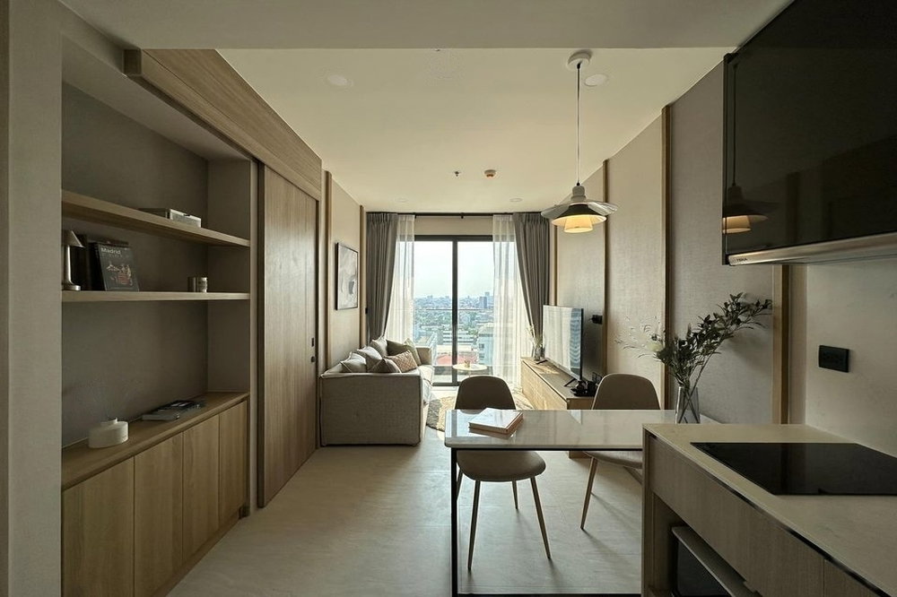 picture 🔥 For Rent !!🔥 Cooper Siam, 1 bedroom, 1 bathroom, high floor 13++, nice view !! Code C20230400034 furnished, ready to move in📣📣 - 6/6