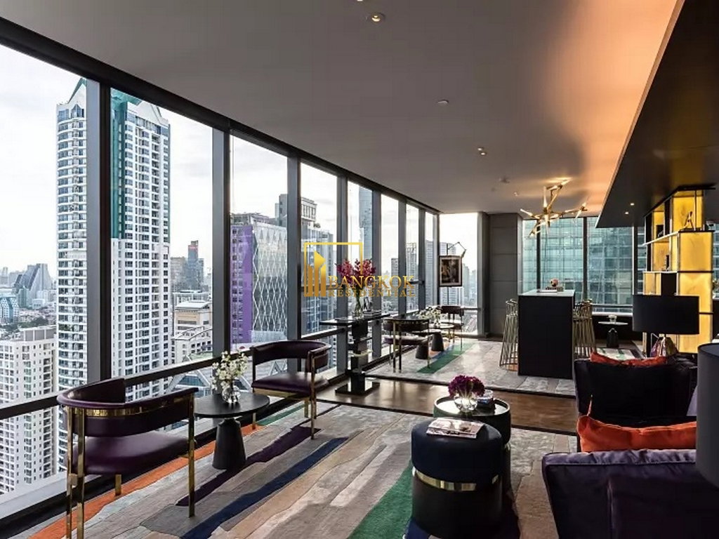 รูป The Bangkok Sathorn | Stylish 1 Bedroom Luxury Condo Next to BTS - BR11693CD - รูปที่ 16/19